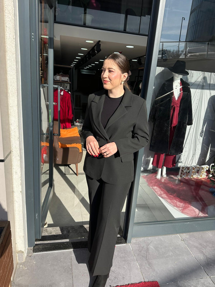 KREP KUMAŞ CEKET PANTOLON TAKIM