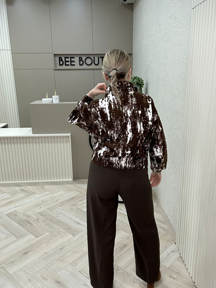 PRY KAHVERENGİ TENCEL PANT