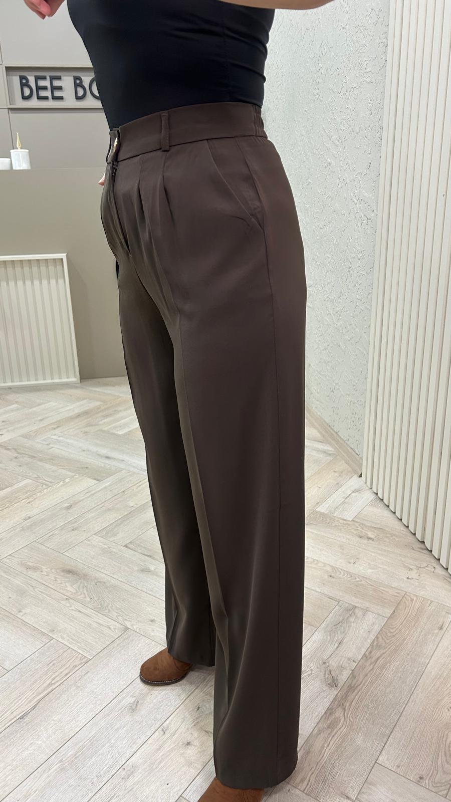 PRY KAHVERENGİ TENCEL PANT