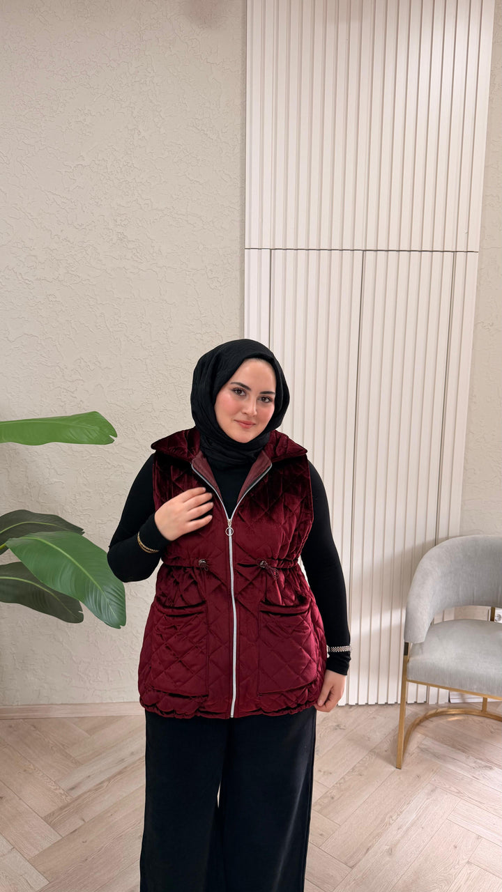 KADİFE YELEK
