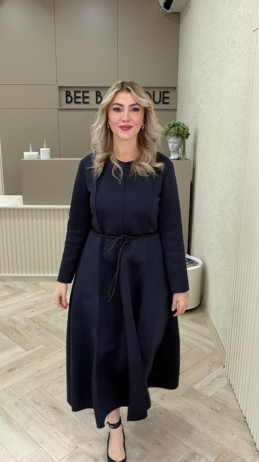 ÖRGÜ KEMERLİ SCUBA ELBİSE