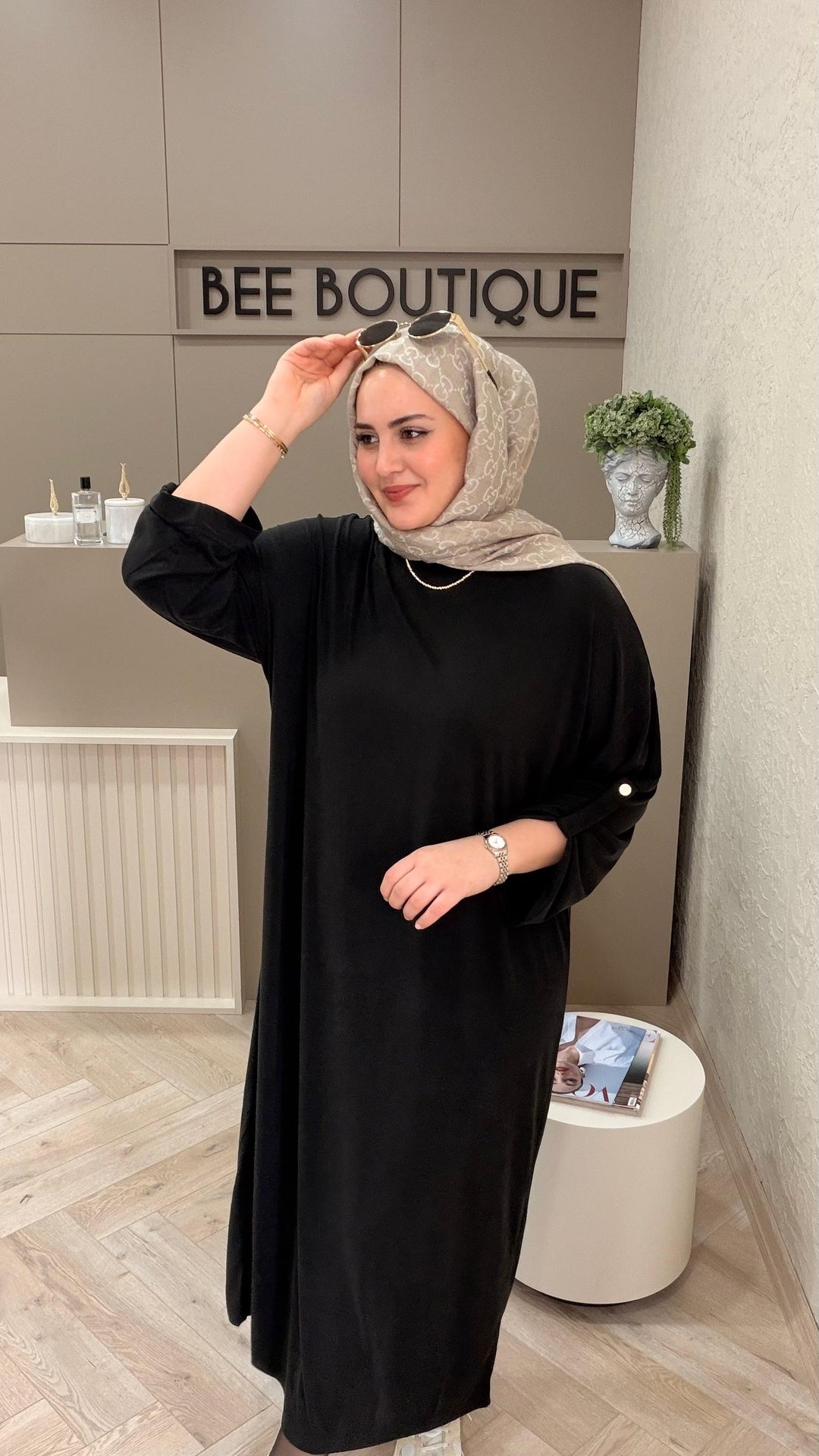 MODAL TENCEL BASİC ELBİSE