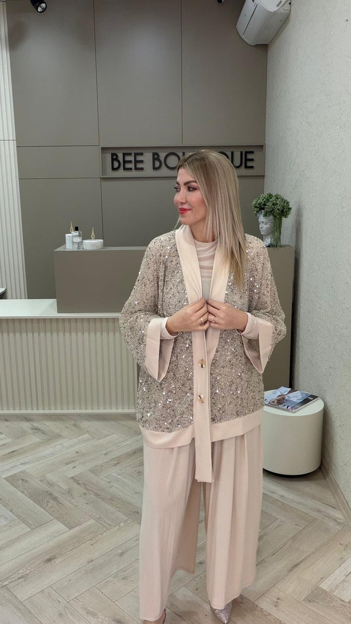 3 PARÇA PAYETLİ TAKIM
