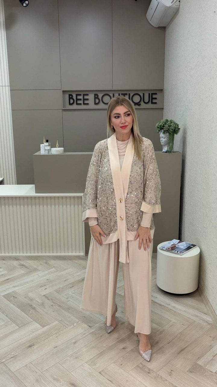 3 PARÇA PAYETLİ TAKIM