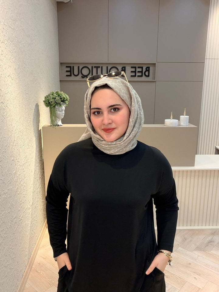 İNCE TENCEL KUMAŞ BASİC ETEKLİ TAKIM