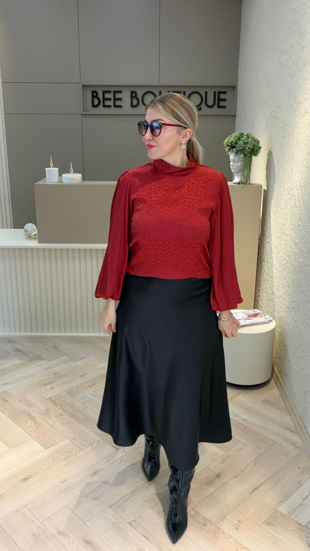 SATEN DÜZ ETEK
