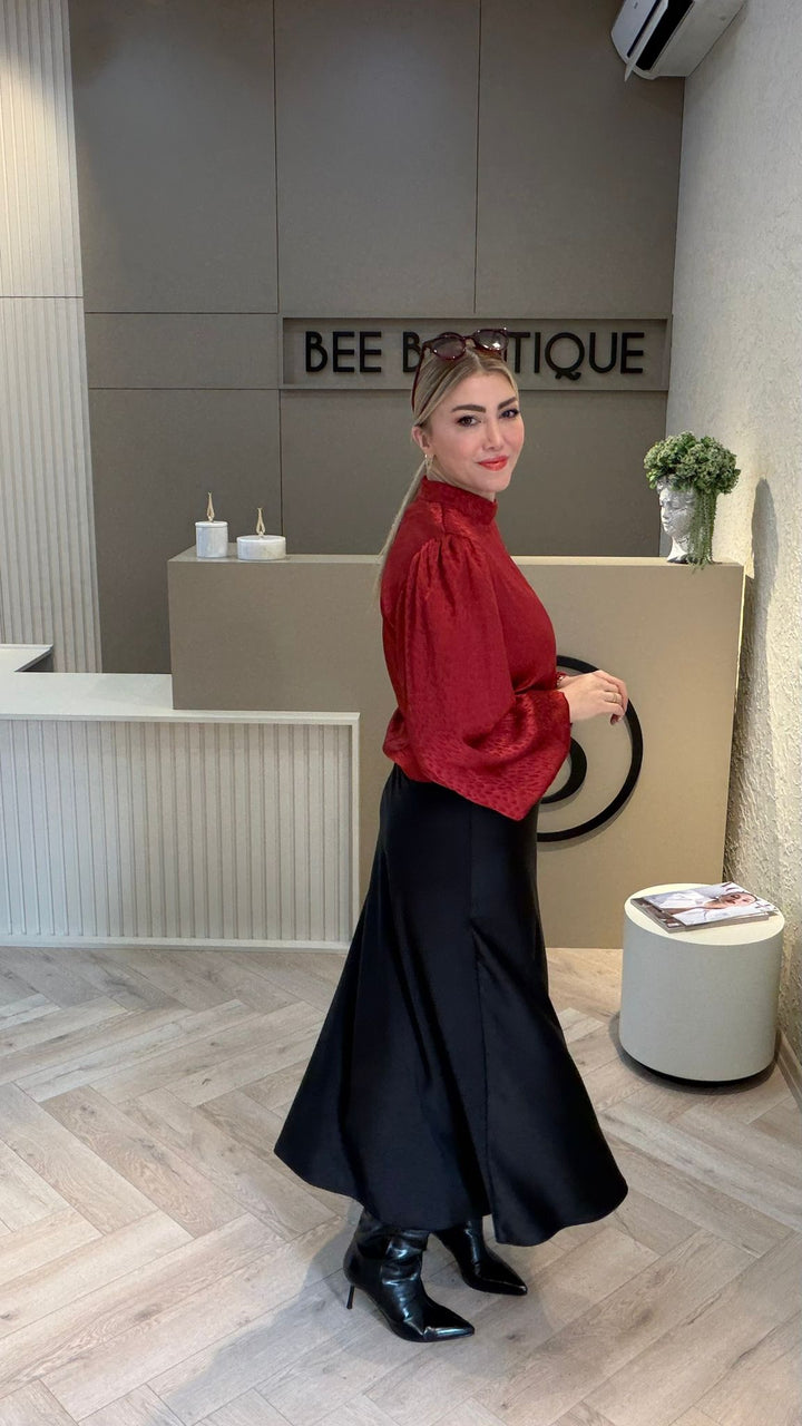 SATEN DÜZ ETEK
