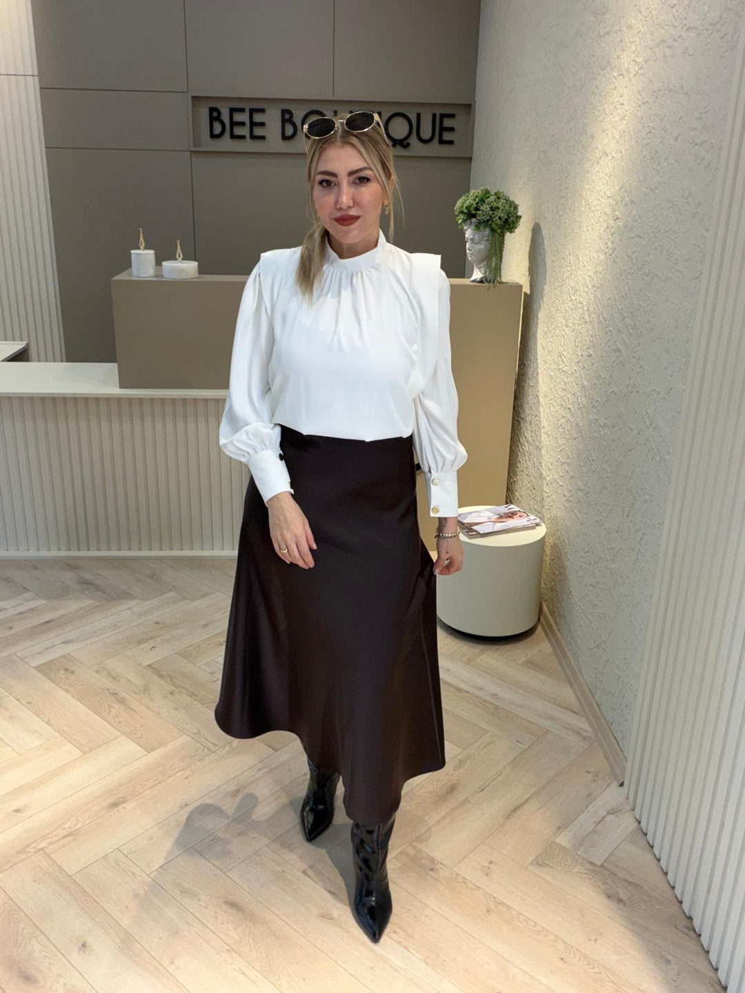 SATEN DÜZ ETEK