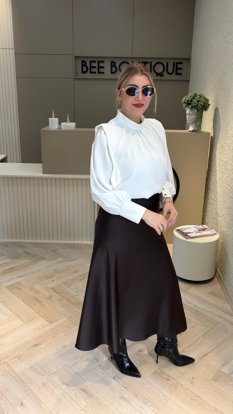 SATEN DÜZ ETEK