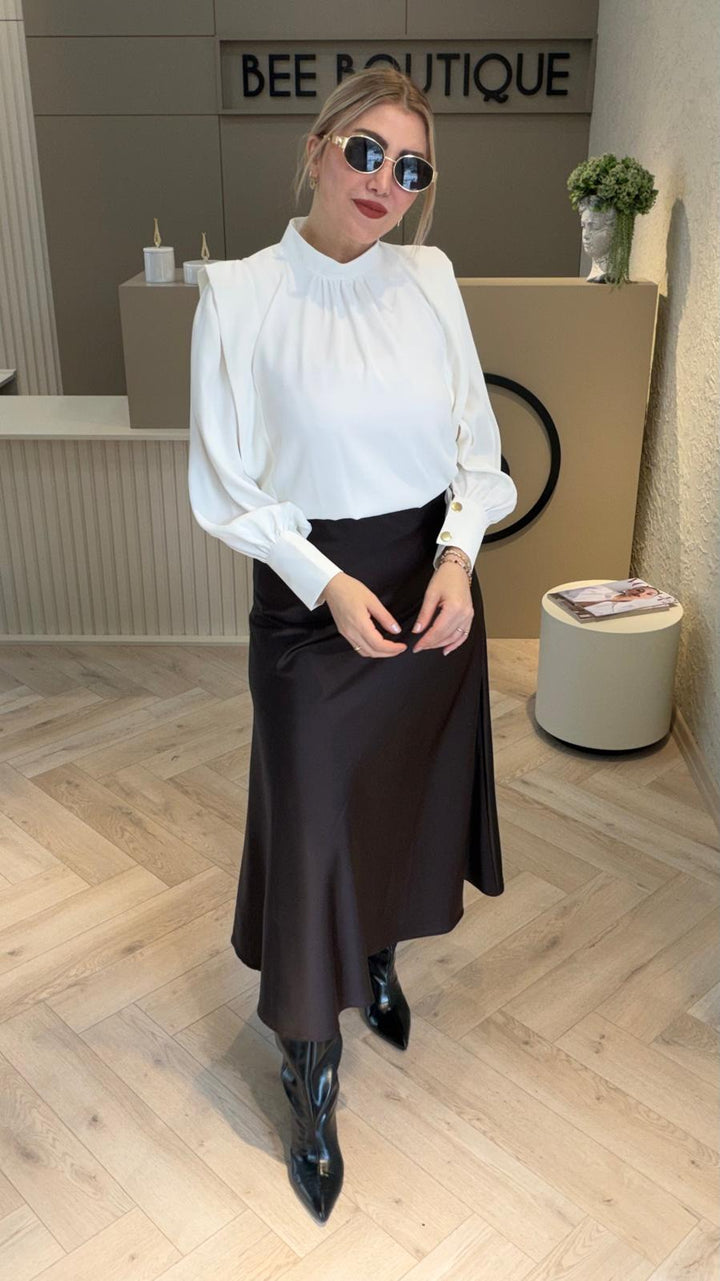 SATEN DÜZ ETEK