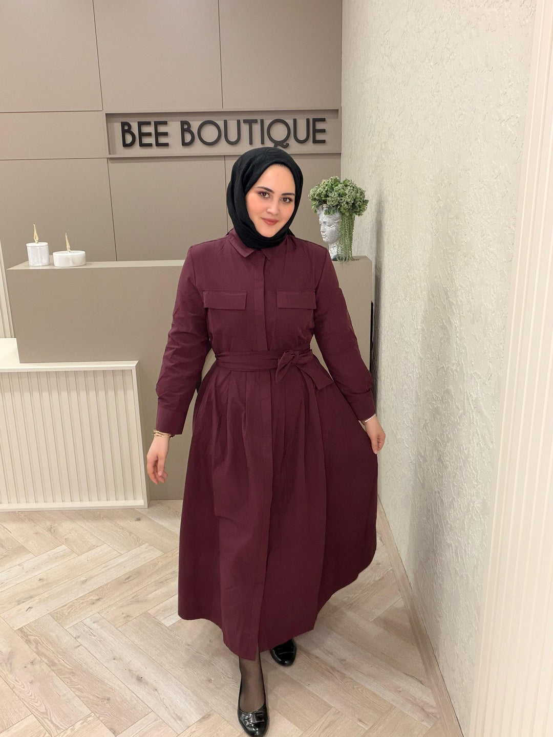 UZUN GÖMLEK ELBİSE