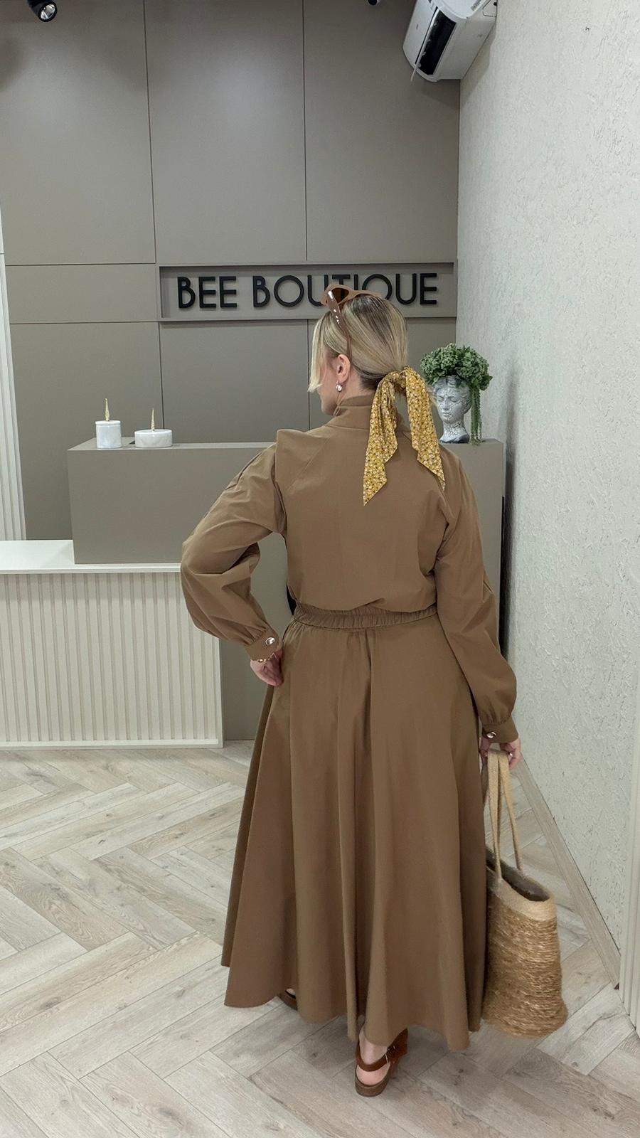 KEMERLİ PARAŞÜT ELBİSE