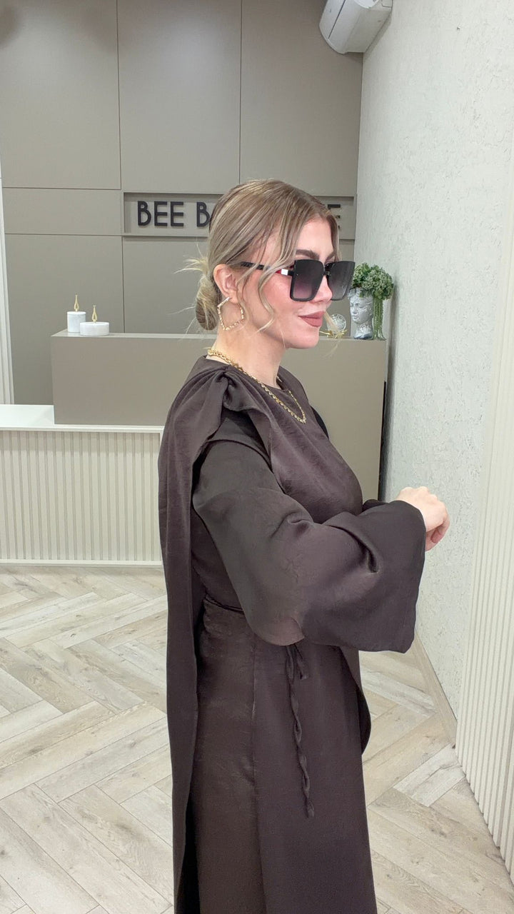 SATEN JAKARLI TULUM ELBİSE