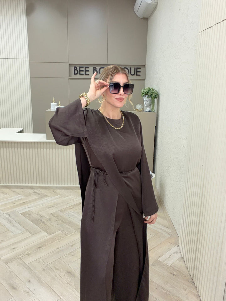 SATEN JAKARLI TULUM ELBİSE