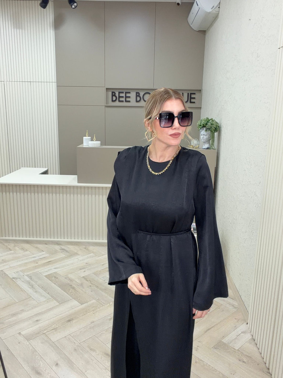 SATEN JAKARLI TULUM ELBİSE
