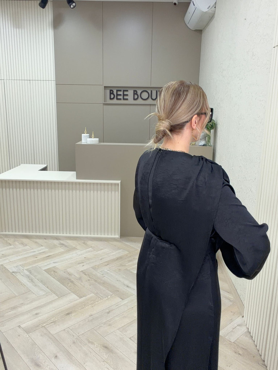 SATEN JAKARLI TULUM ELBİSE