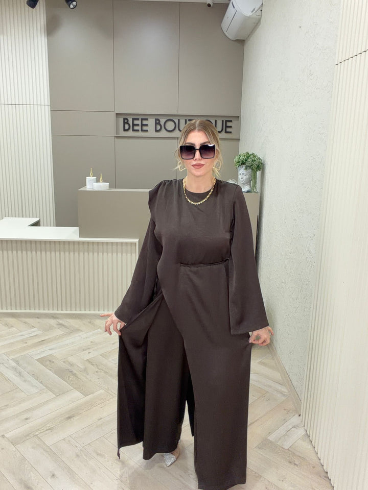 SATEN JAKARLI TULUM ELBİSE
