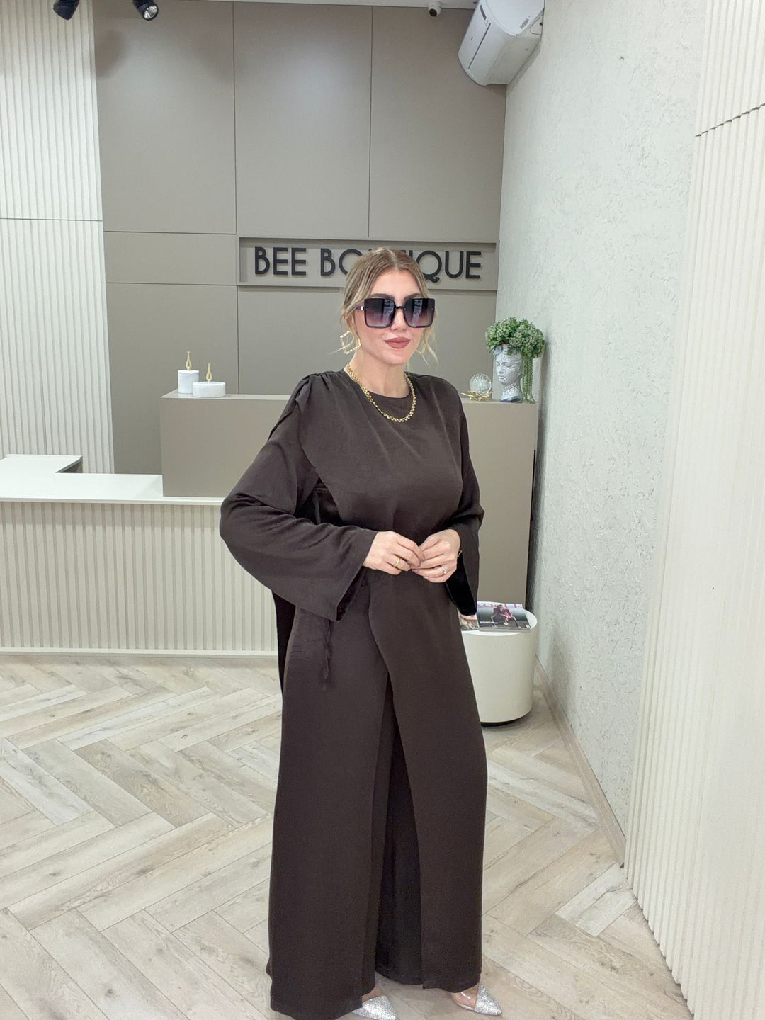 SATEN JAKARLI TULUM ELBİSE