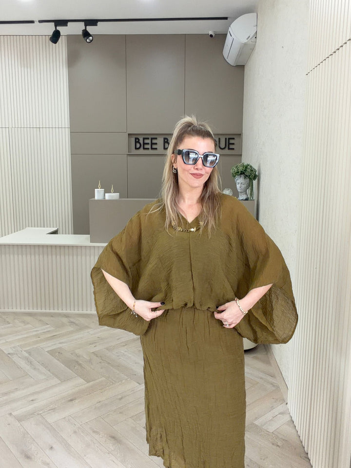 KETEN KUMAŞ OTANTİK TAKIM