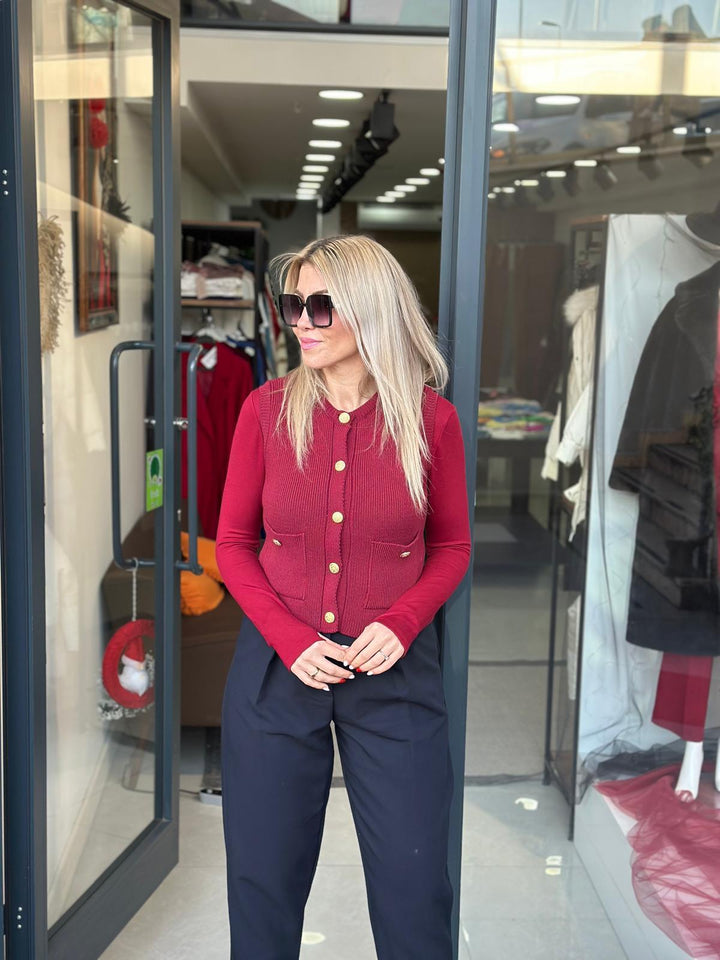 BAGGY FİT PAMUK COTTON LACİVERT PANTOLON