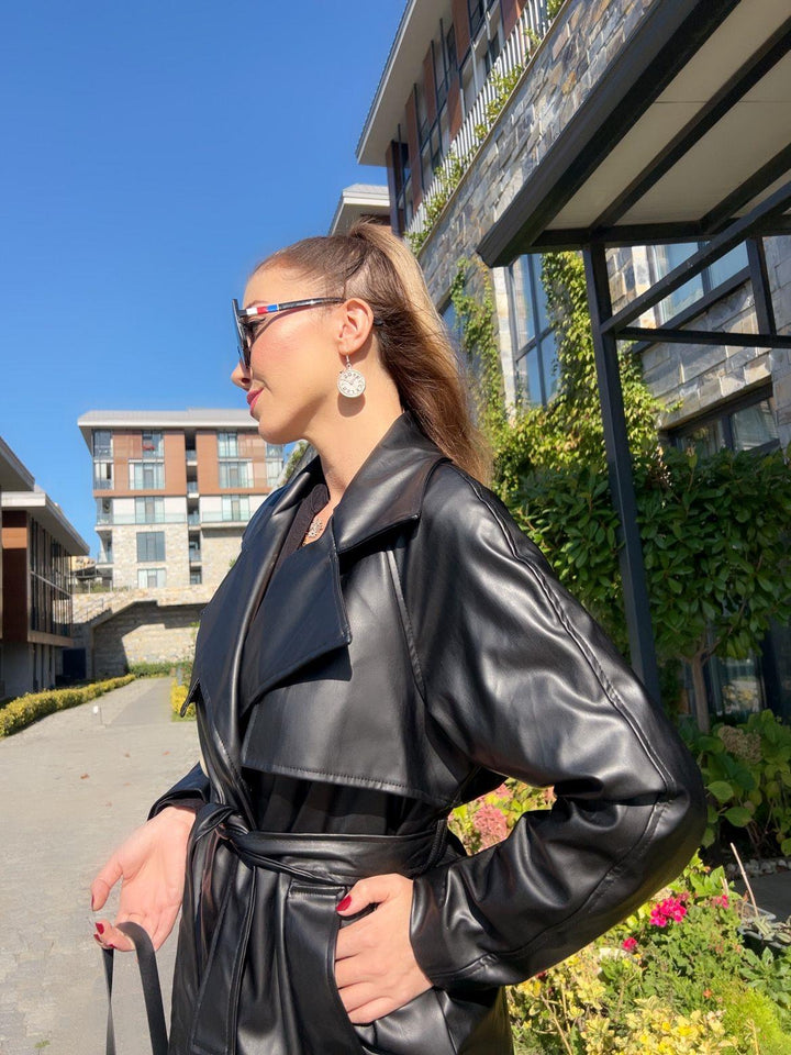 Deri Trenchcoat