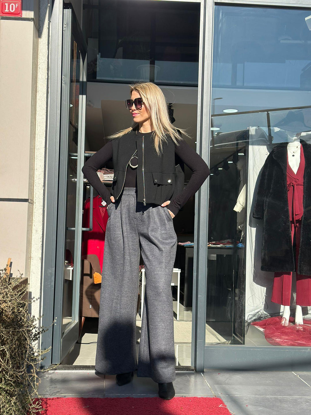 Gabardin Bomber Yelek
