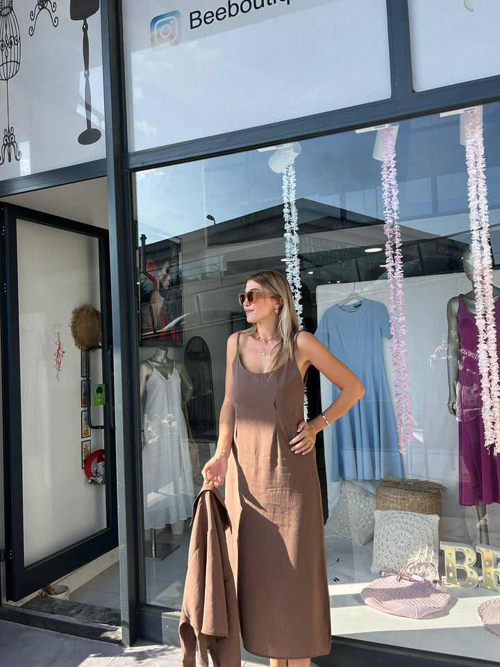 TENCEL GÖMLEK+ ASKILI ELBİSE
