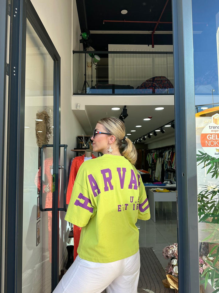 Yeşil Baskılı Tshirt