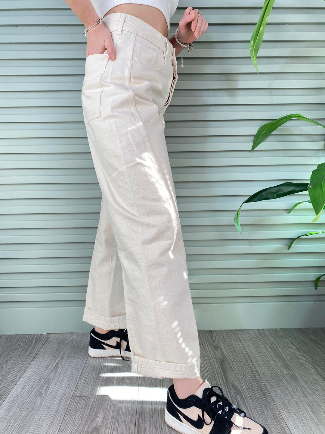 Yüksek Bel Mom Jeans